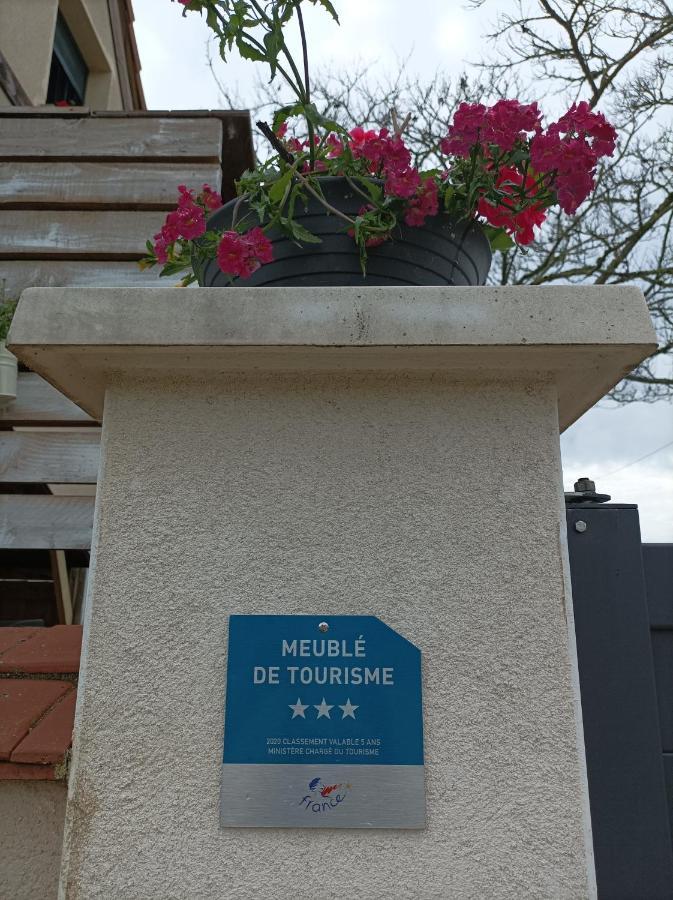 Gîte L'Albizia 3 épis Saint-Maurice-en-Riviere Exterior foto